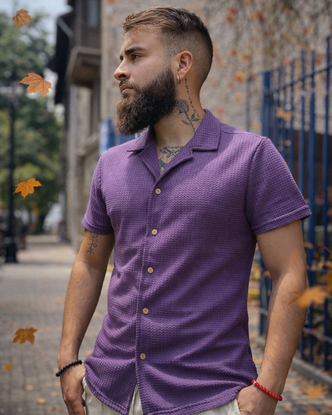 Detalle de prendas y textura en una selección curada de Devigili